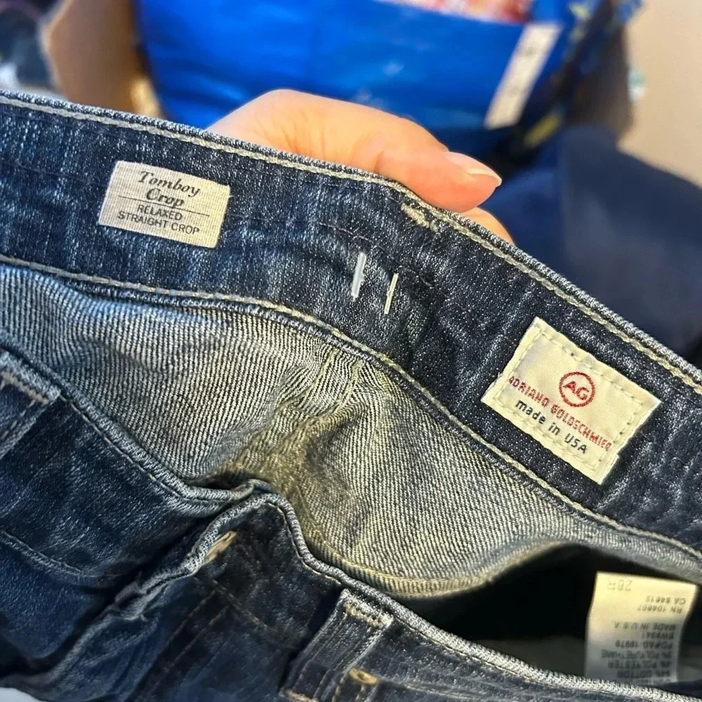 AG Adriano Goldschmied Tomboy Crop Jeans - Picture 4 of 5